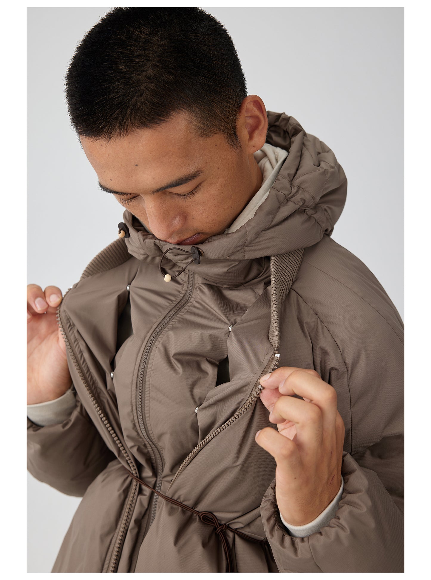 Detachable Hooded Jacket