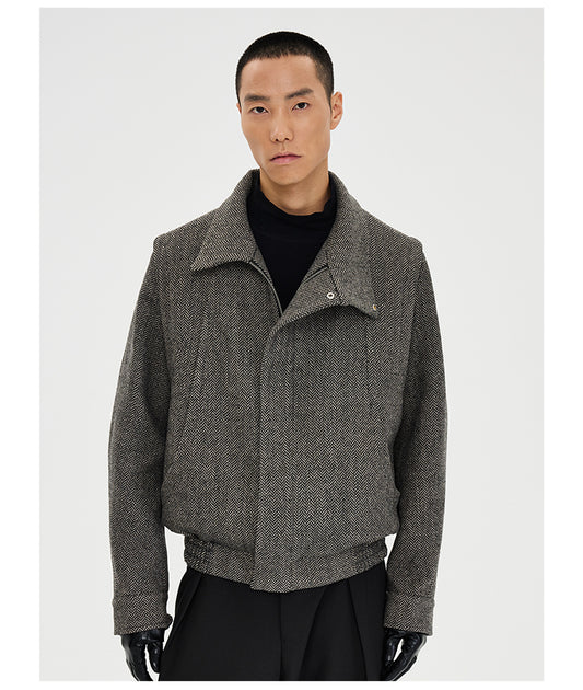 Herringbone Wool Jacket