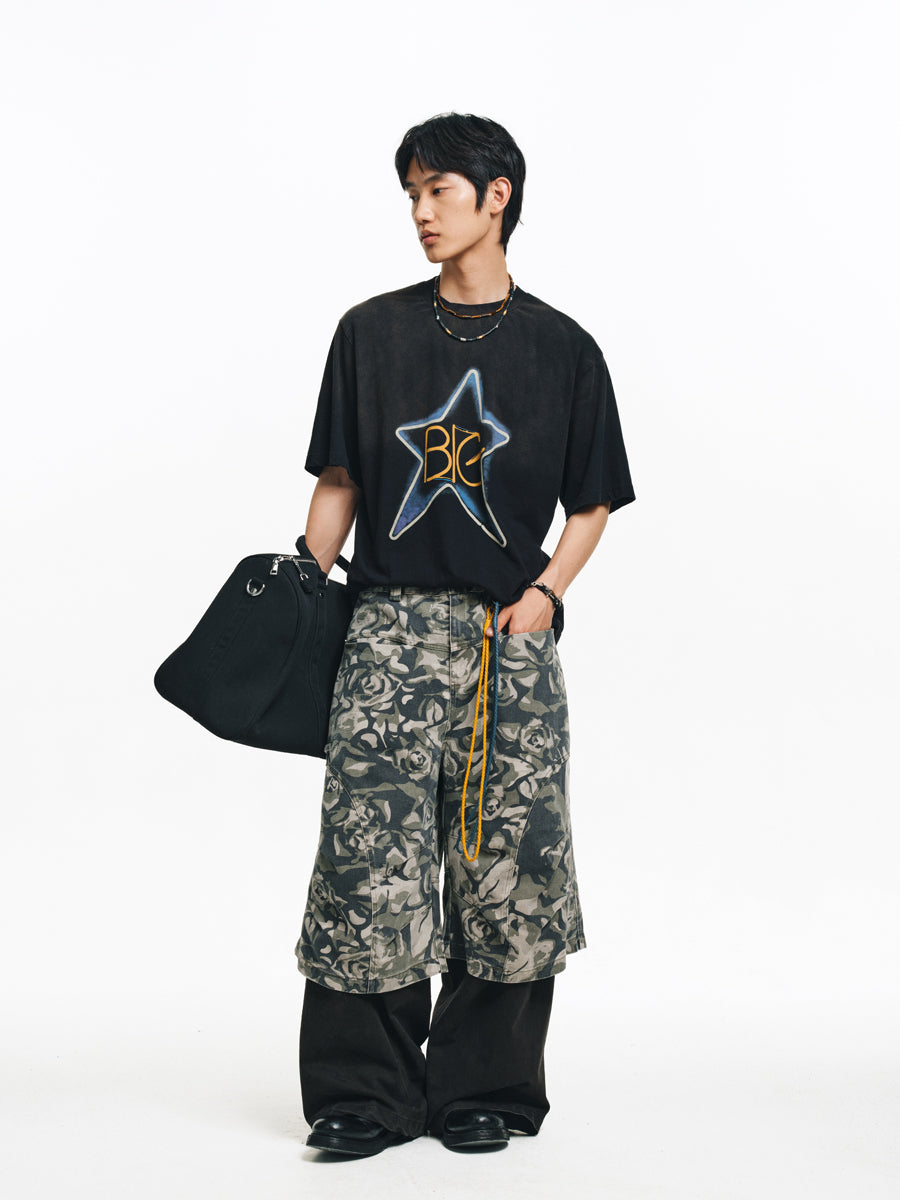 Big Star Print T-Shirt