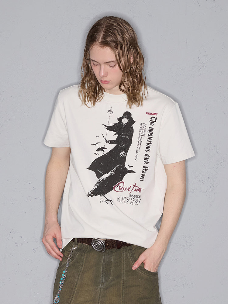 Unisex Letter Print T-Shirt