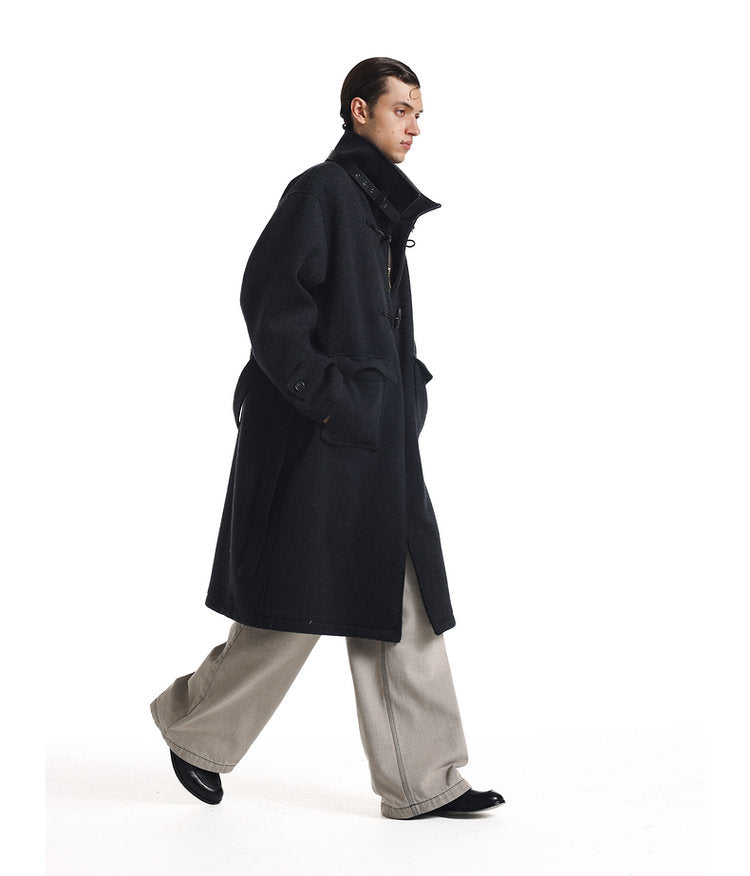 Toggle Button Wool Coat