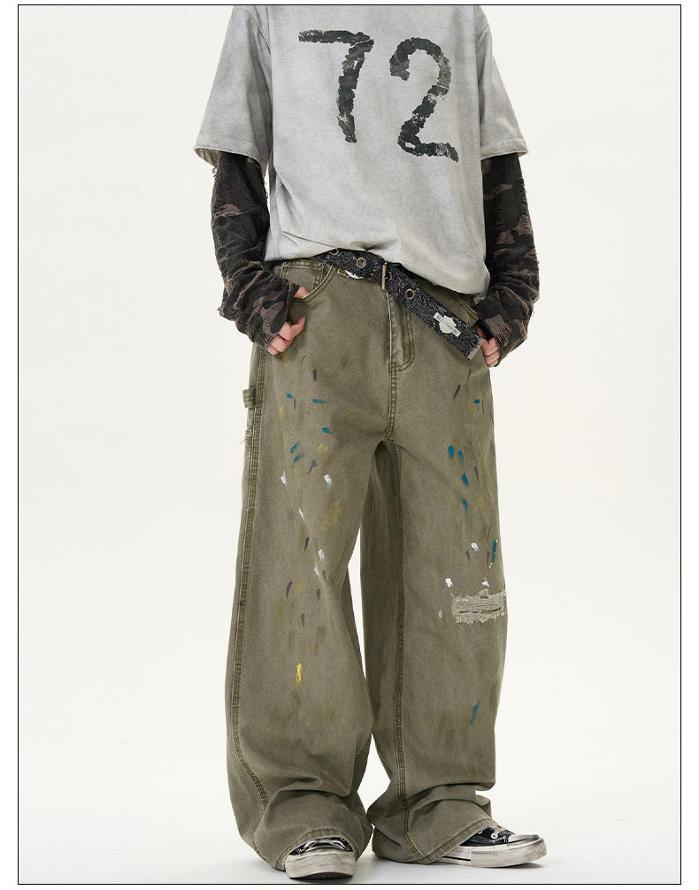 Splash Ink Casual Pants