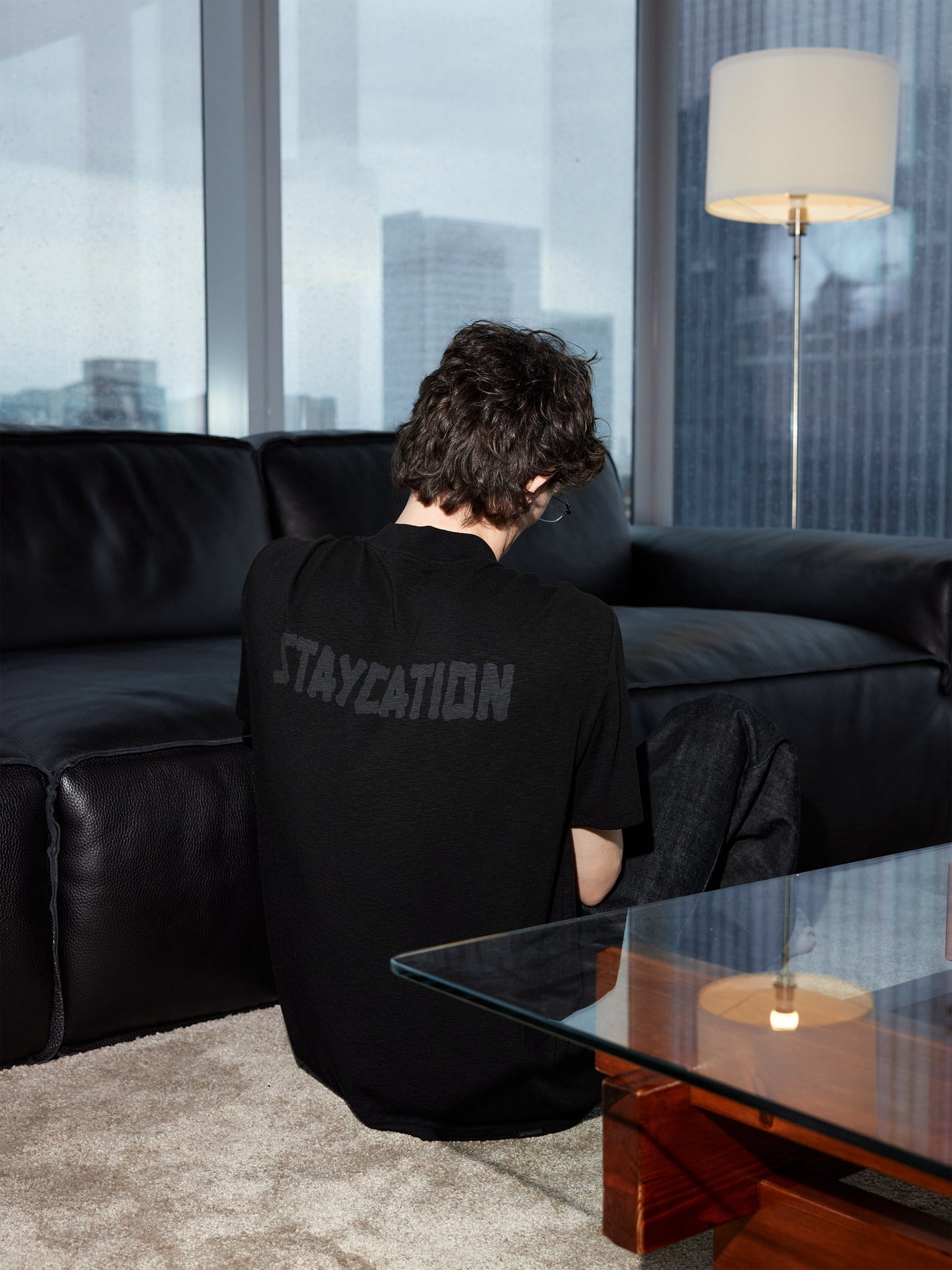 Loose-Fitting Unisex T-Shirt with Back Print