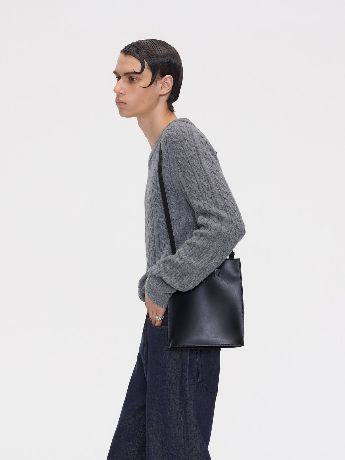 Simple V-Neck Sweater