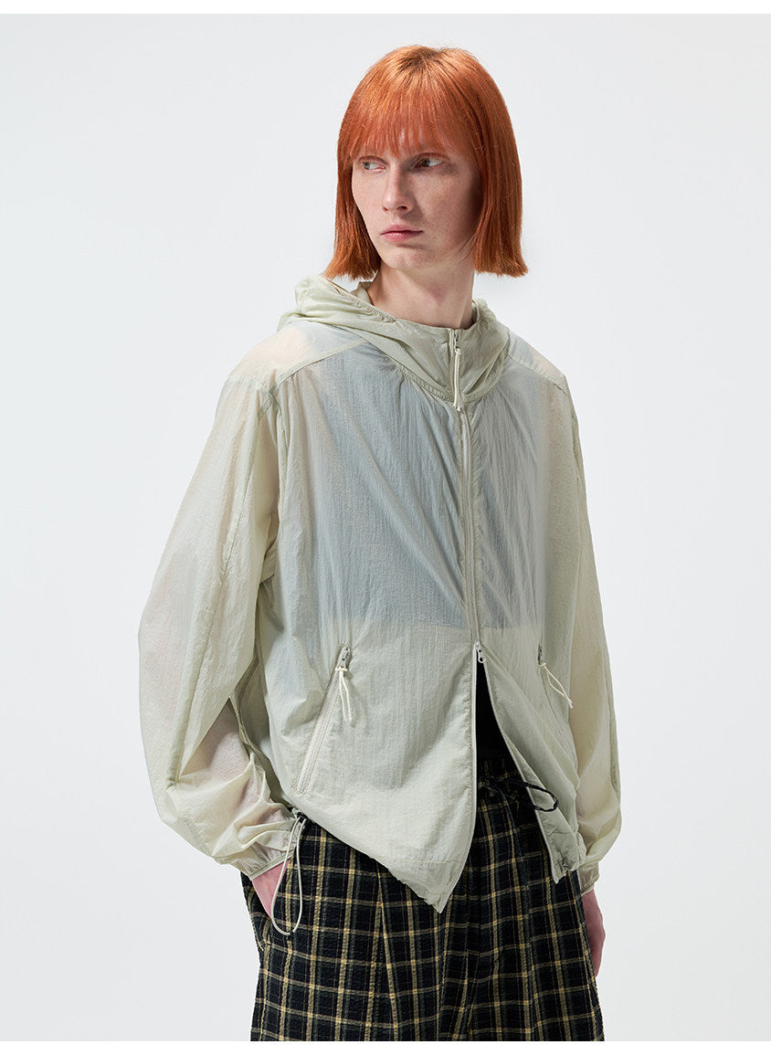 Hooded Skin Jacket