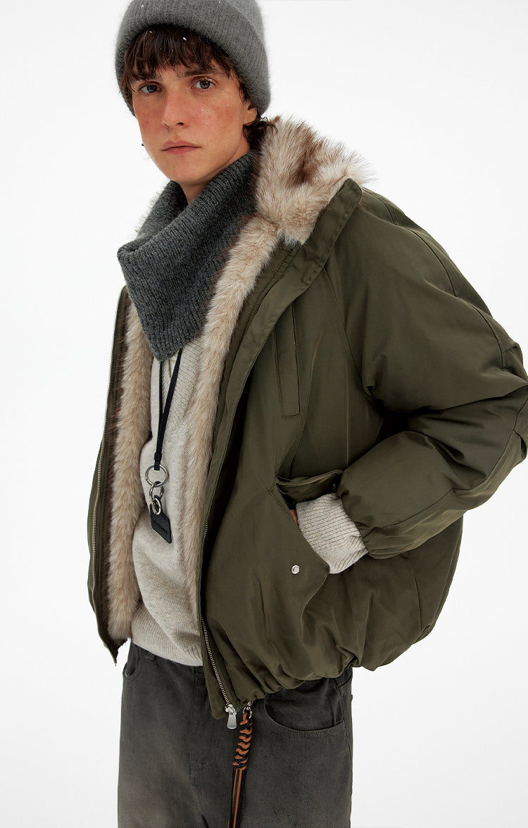 Retro Multi-Pocket Work Jacket