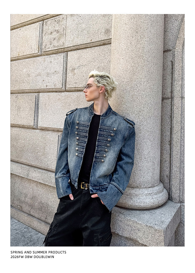 Vintage Washed Denim Jacket