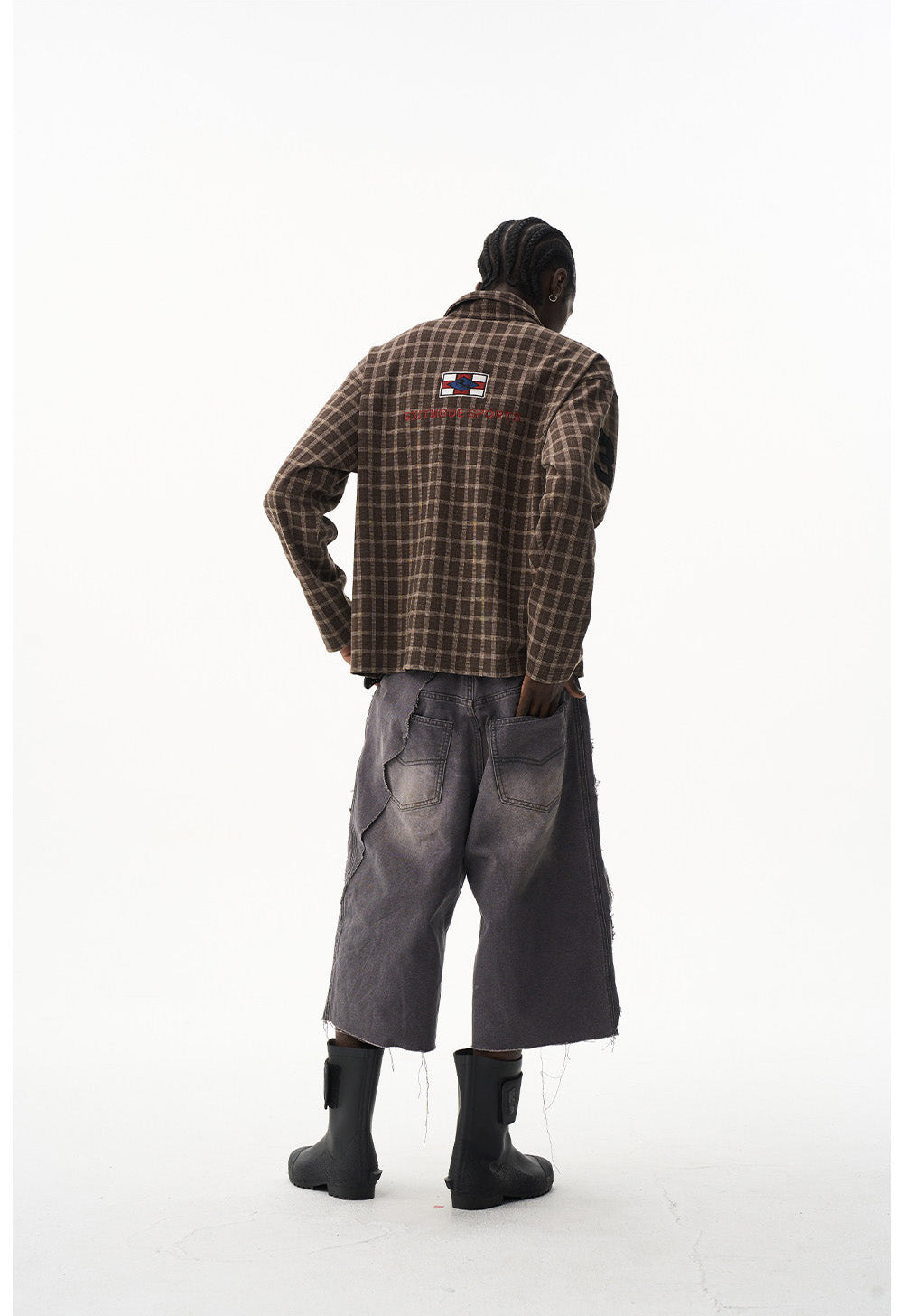 Retro Check Pattern Shirt