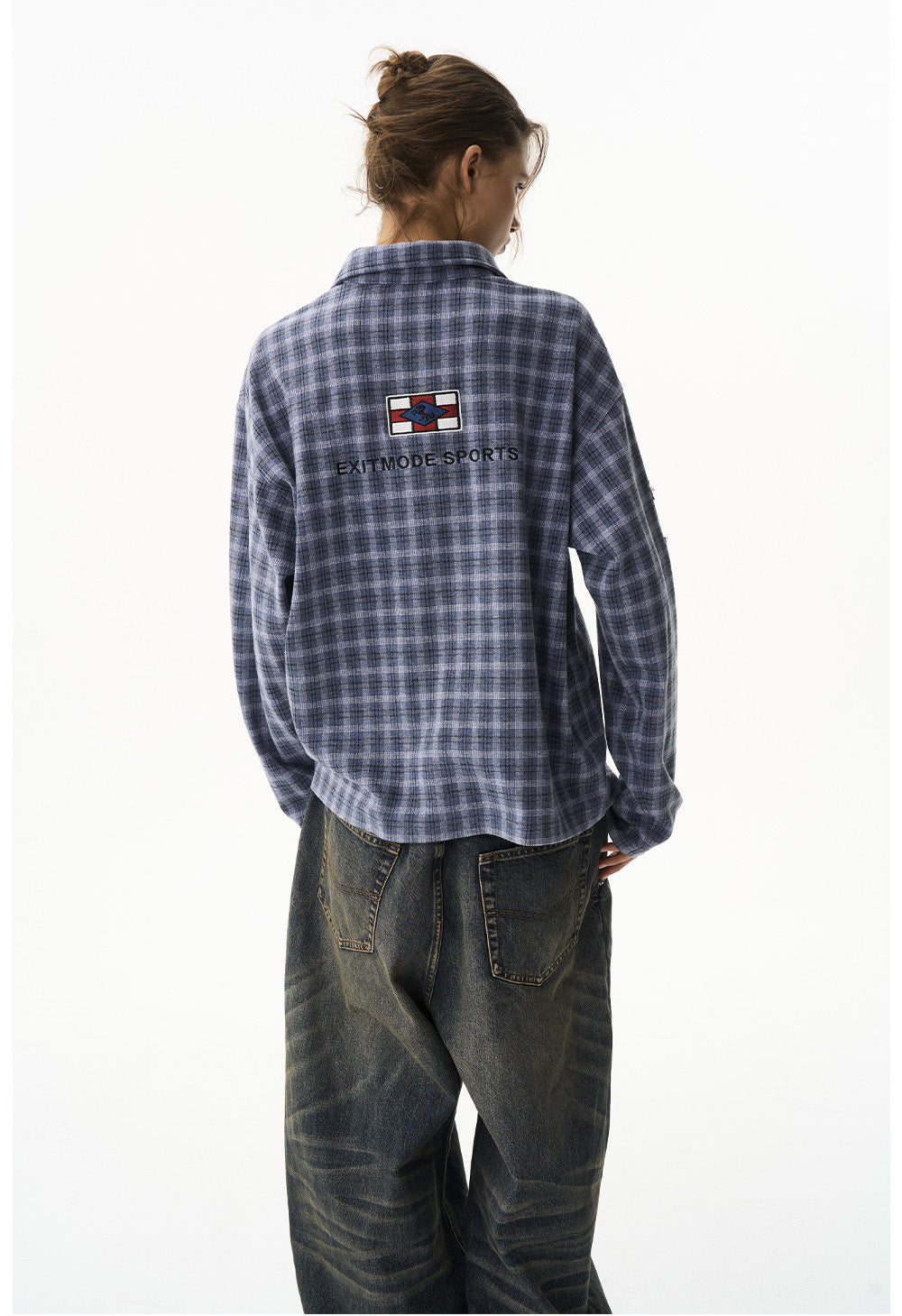 Retro Check Pattern Shirt