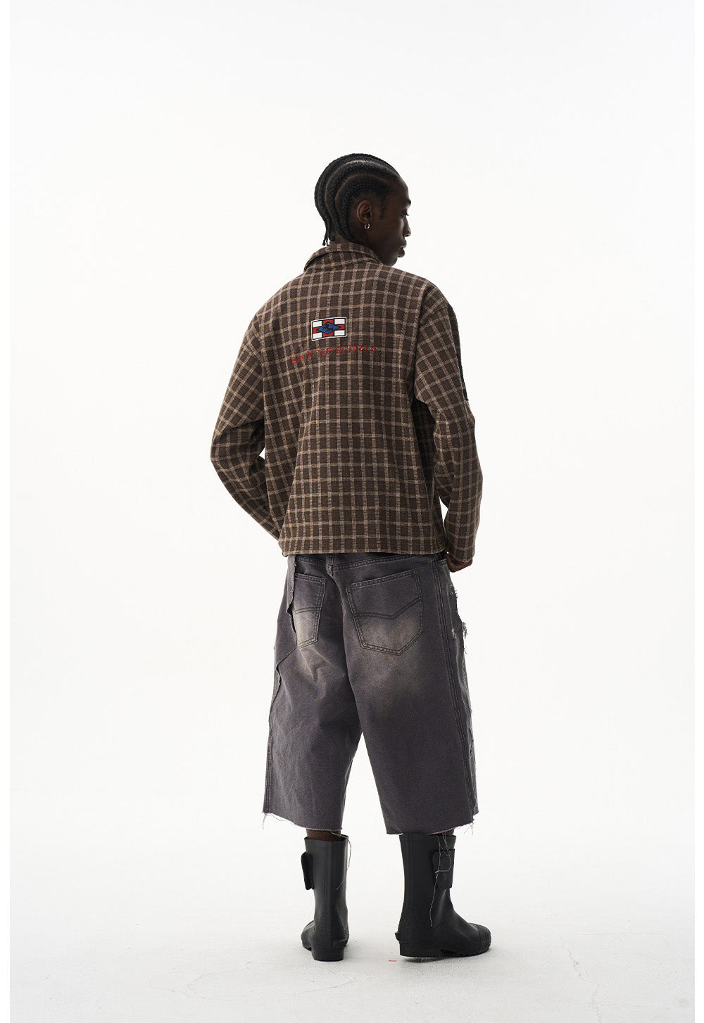 Retro Check Pattern Shirt