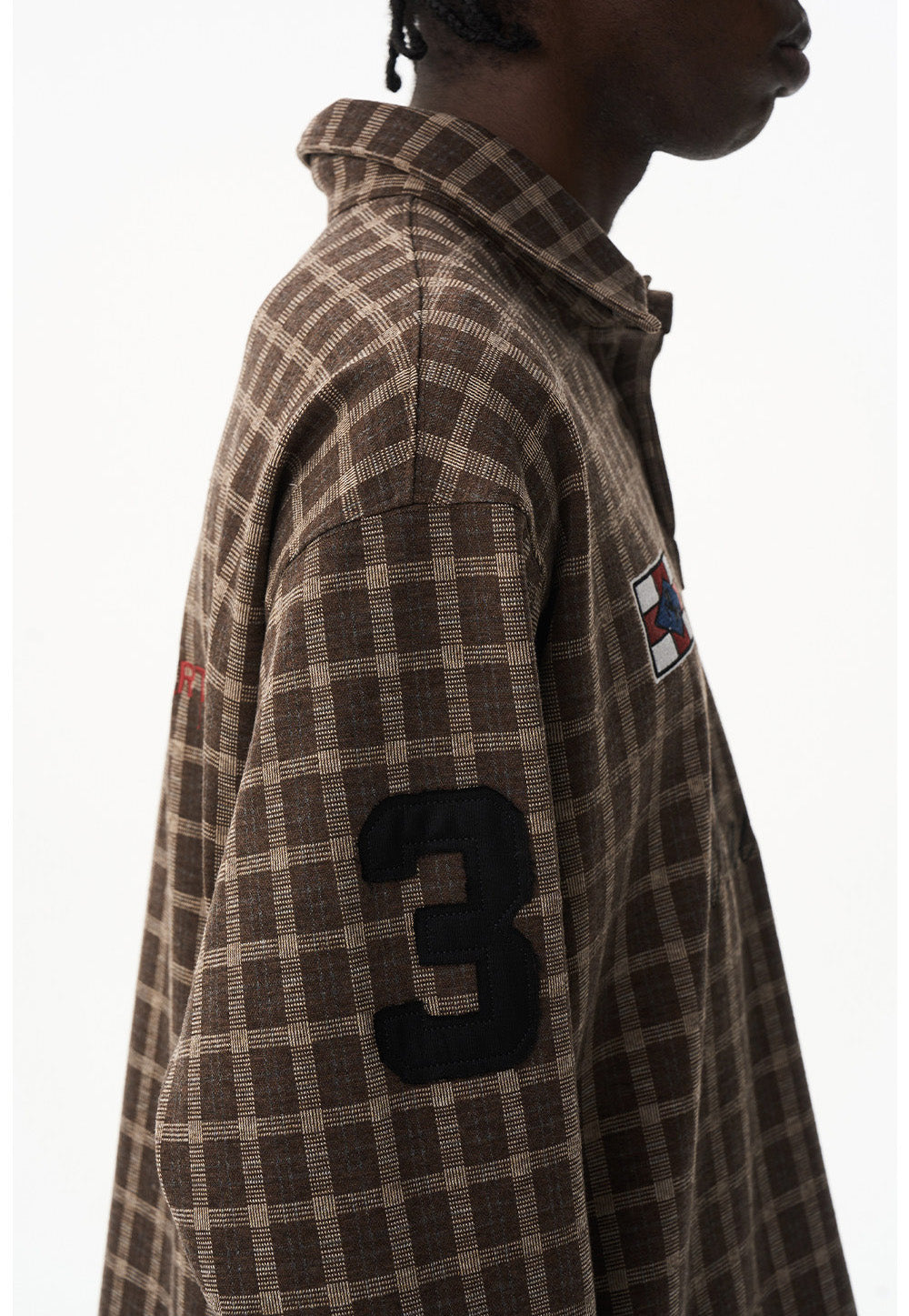 Retro Check Pattern Shirt