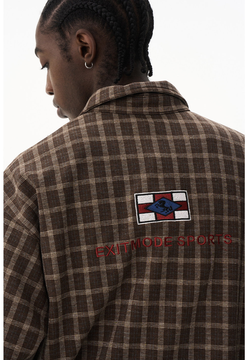 Retro Check Pattern Shirt
