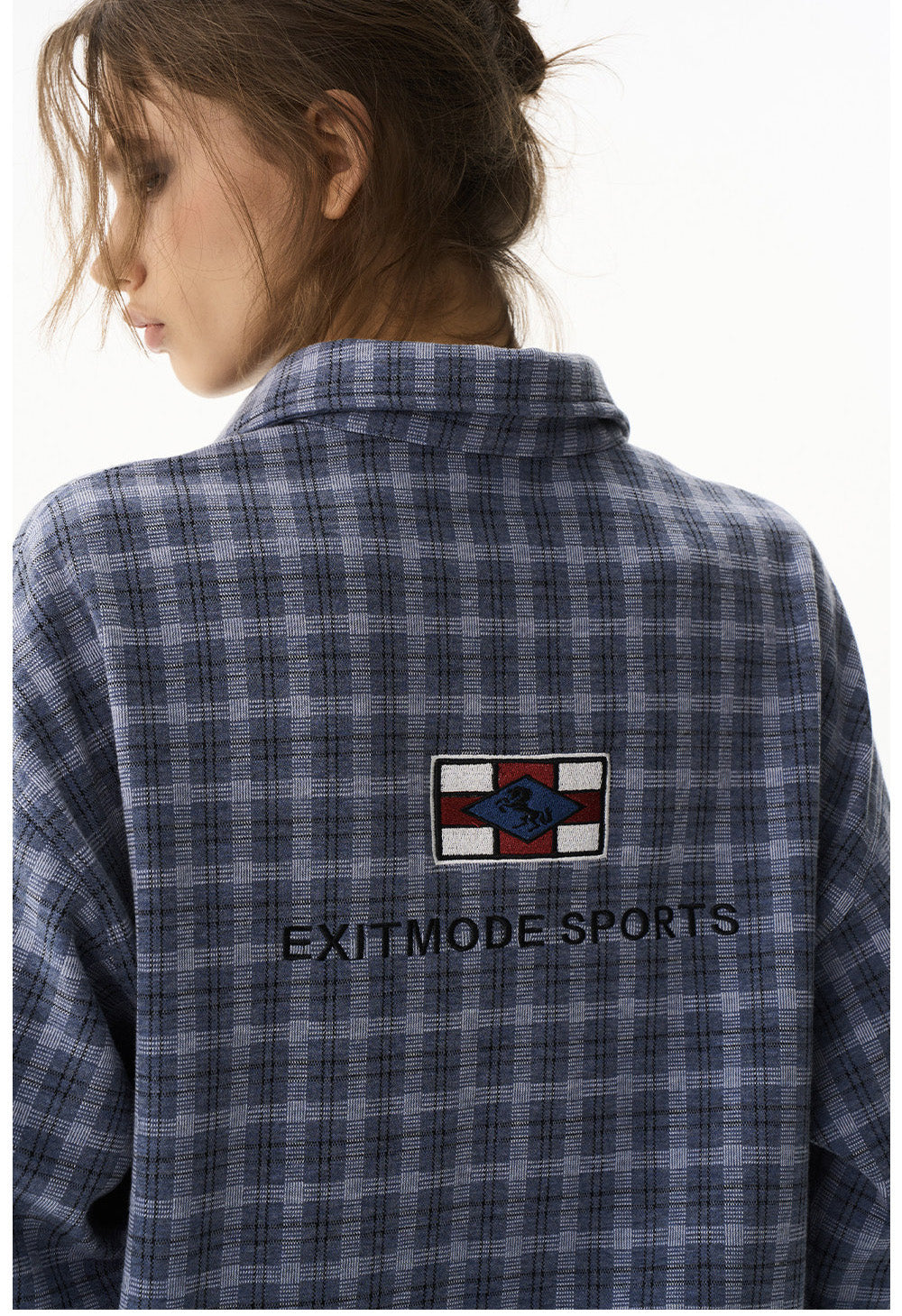 Retro Check Pattern Shirt