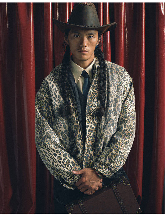 Vintage-style washed jacket