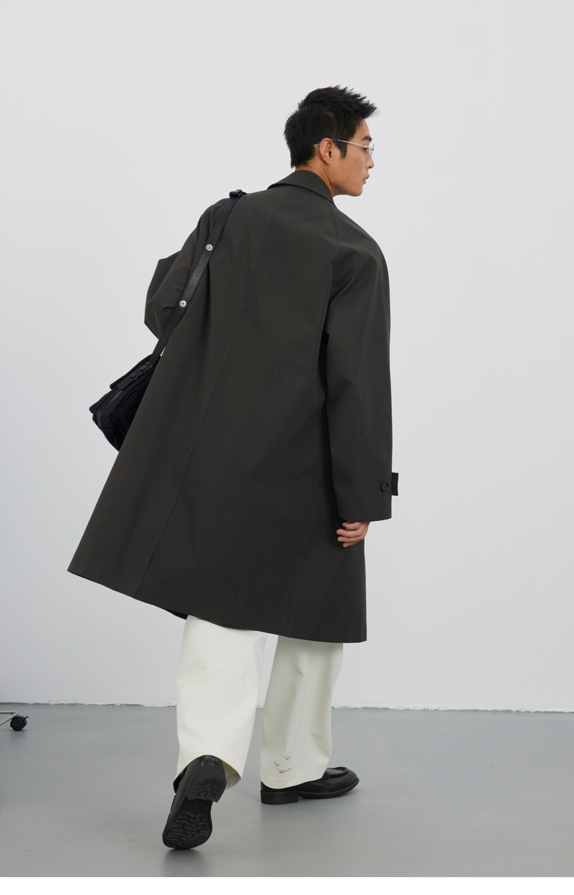 High-end mid-length coat