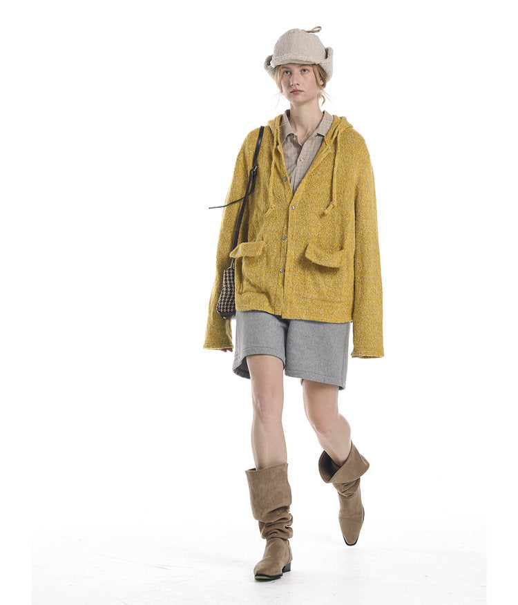 All-Season Hooded Cardigan