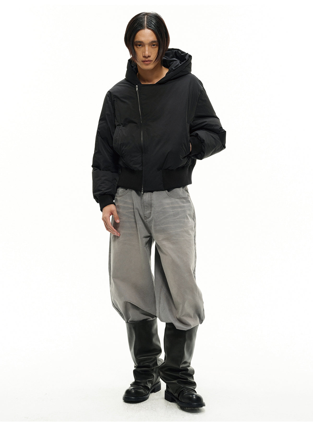 Asymmetrical Down Jacket