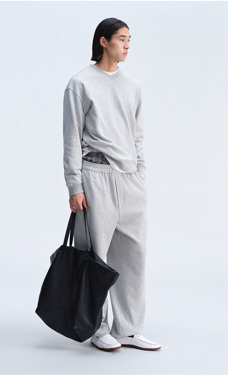 Two-Piece Basic Casual Sweatpants