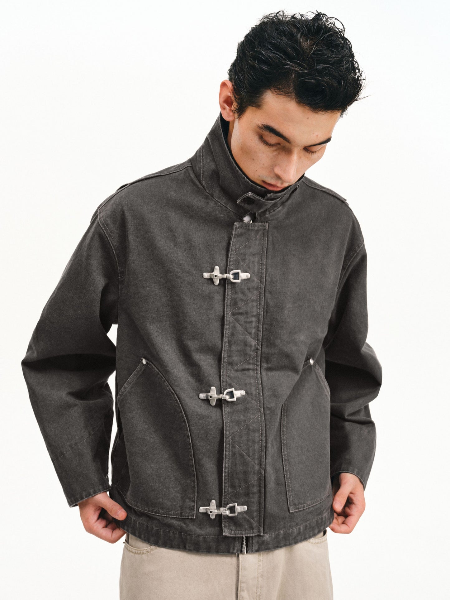 Aircraft Button Detroit Jacket