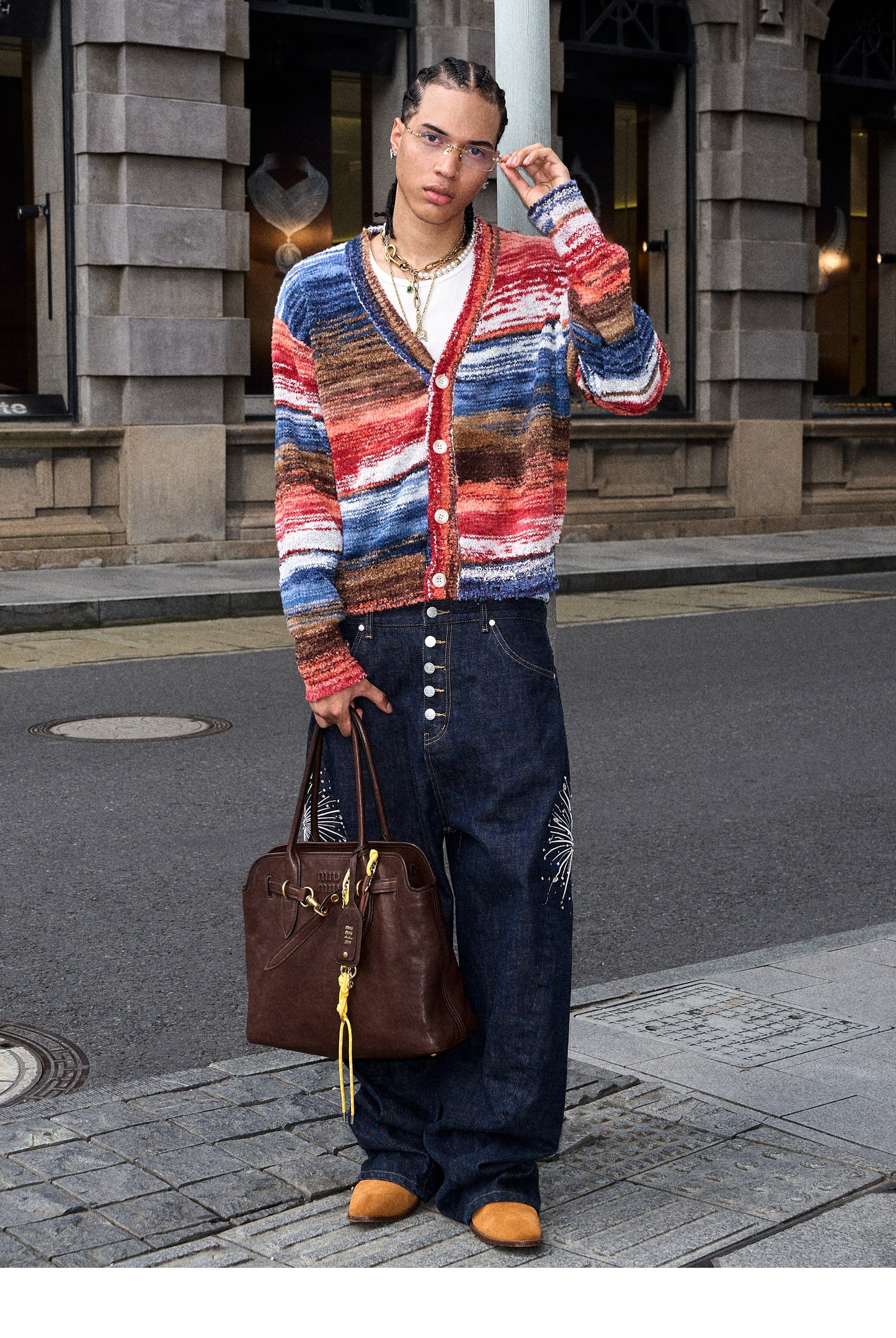 Loose-fitting Cardigan