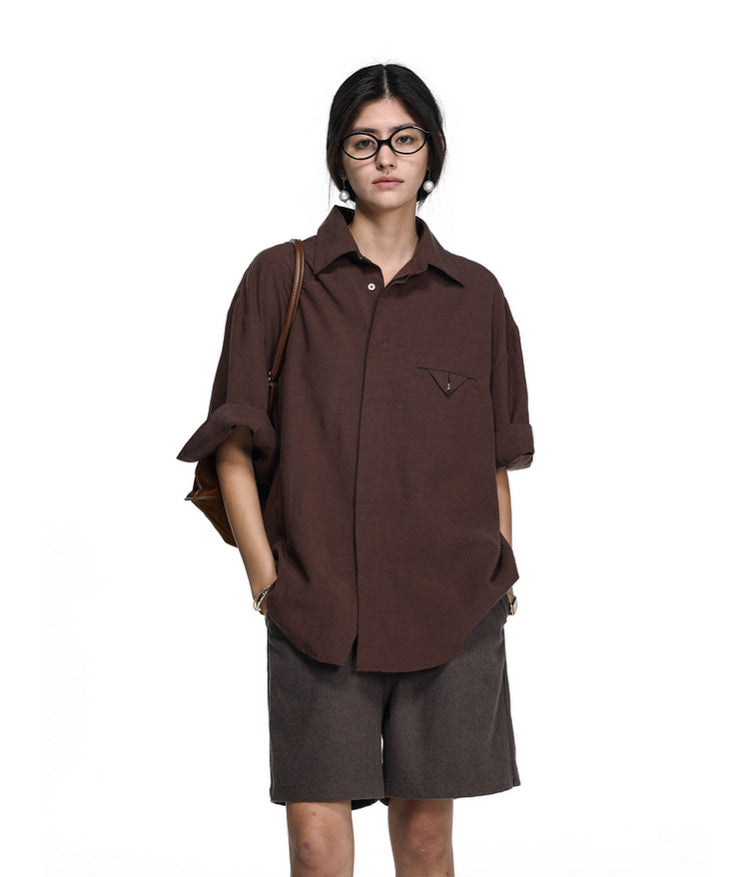 Lyocell Linen Blend Shirt