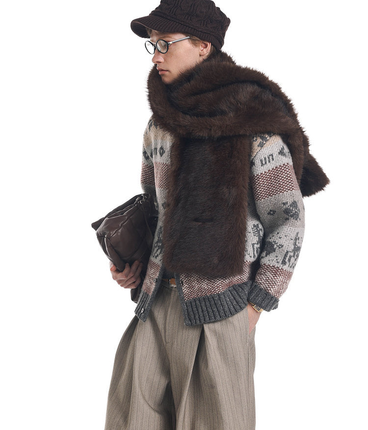 Vintage-style Farm Scarf