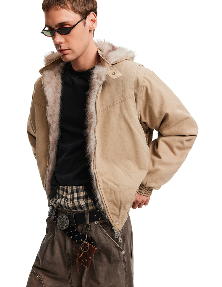 Cotton-padded jacket