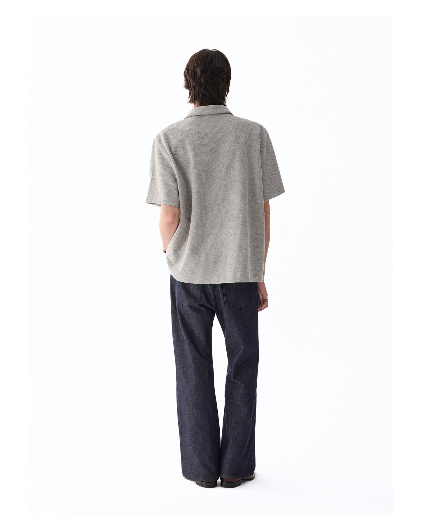 Faux Two-Piece Polo Shirt