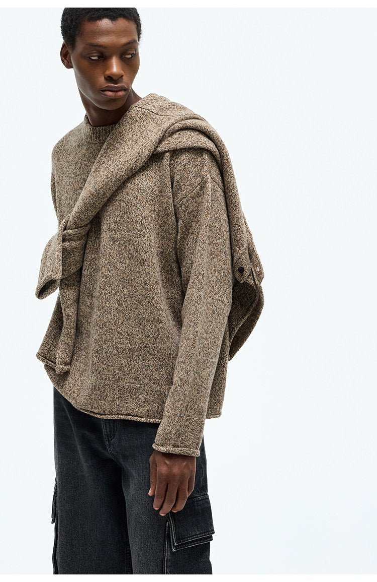 Classic Narrow Crew Neck Sweater