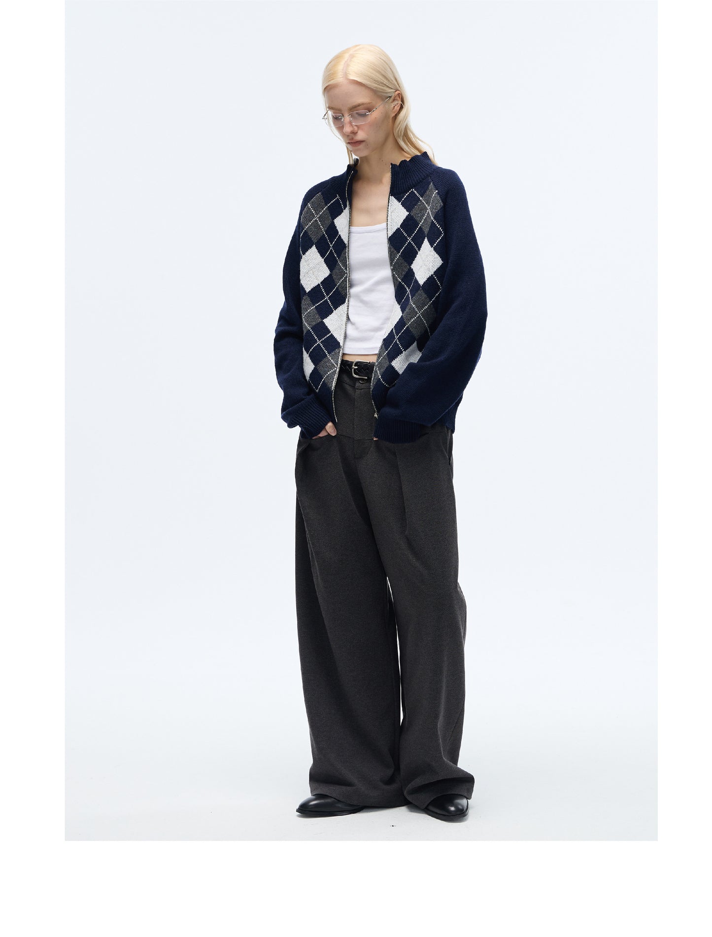Retro Wool Cardigan