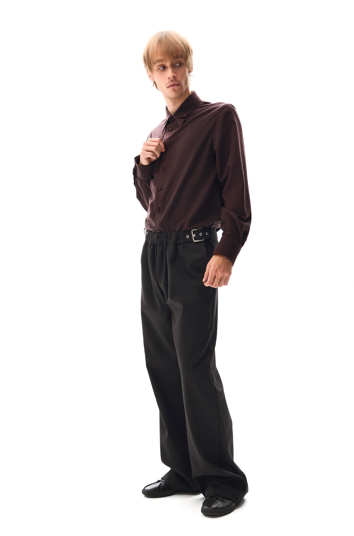 Adjustable waist Casual pants