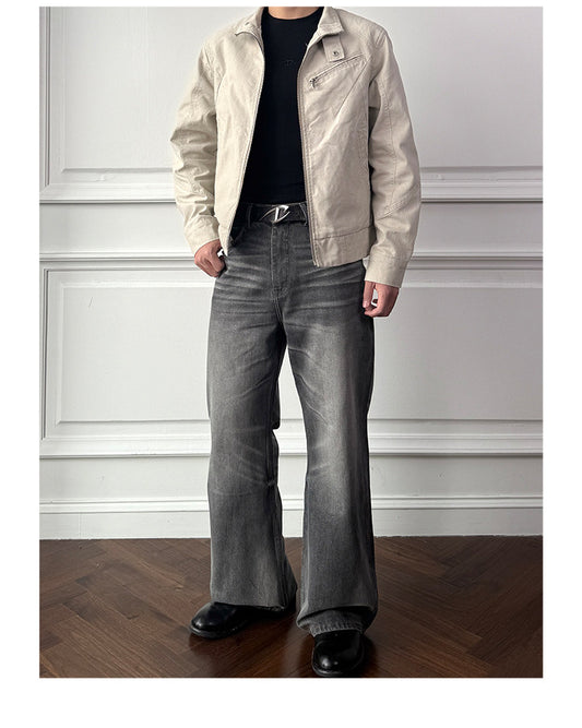 Ghost-Washed Canvas Jacket