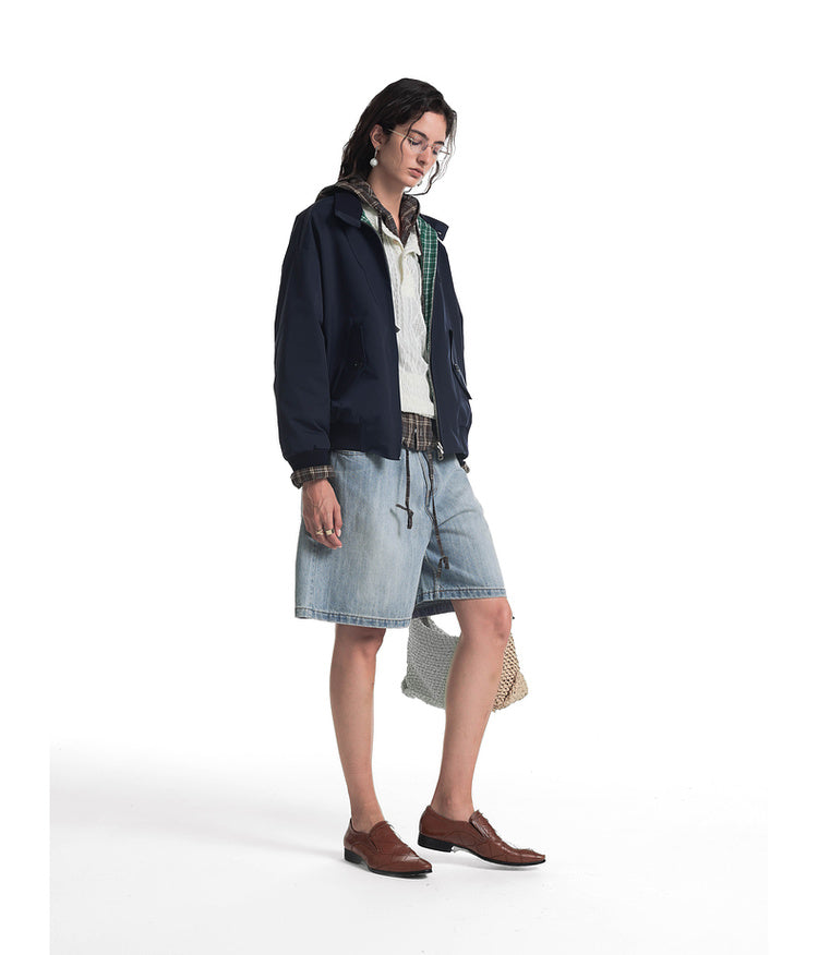 Reversible waterproof jacket