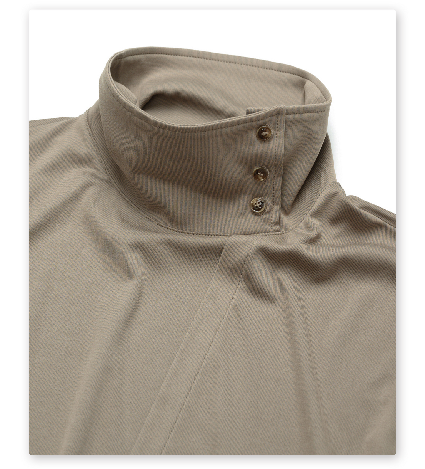 Asymmetrical Collar Deconstructed Shirt