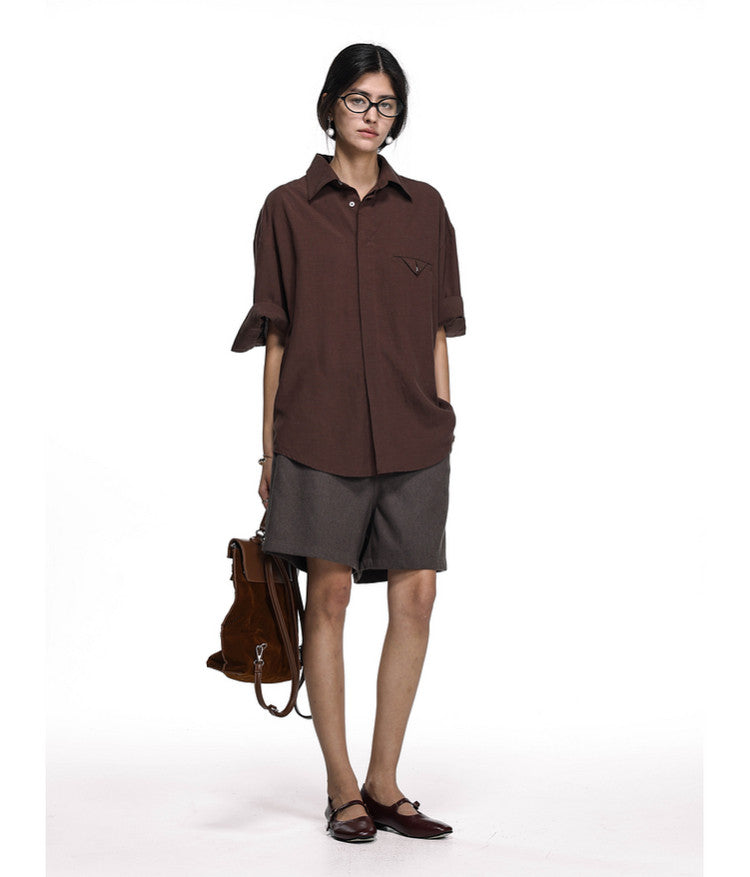 Lyocell Linen Blend Shirt