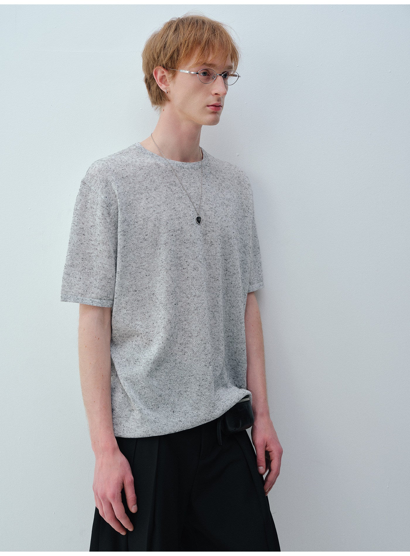 리넨-한지 혼방 티셔츠