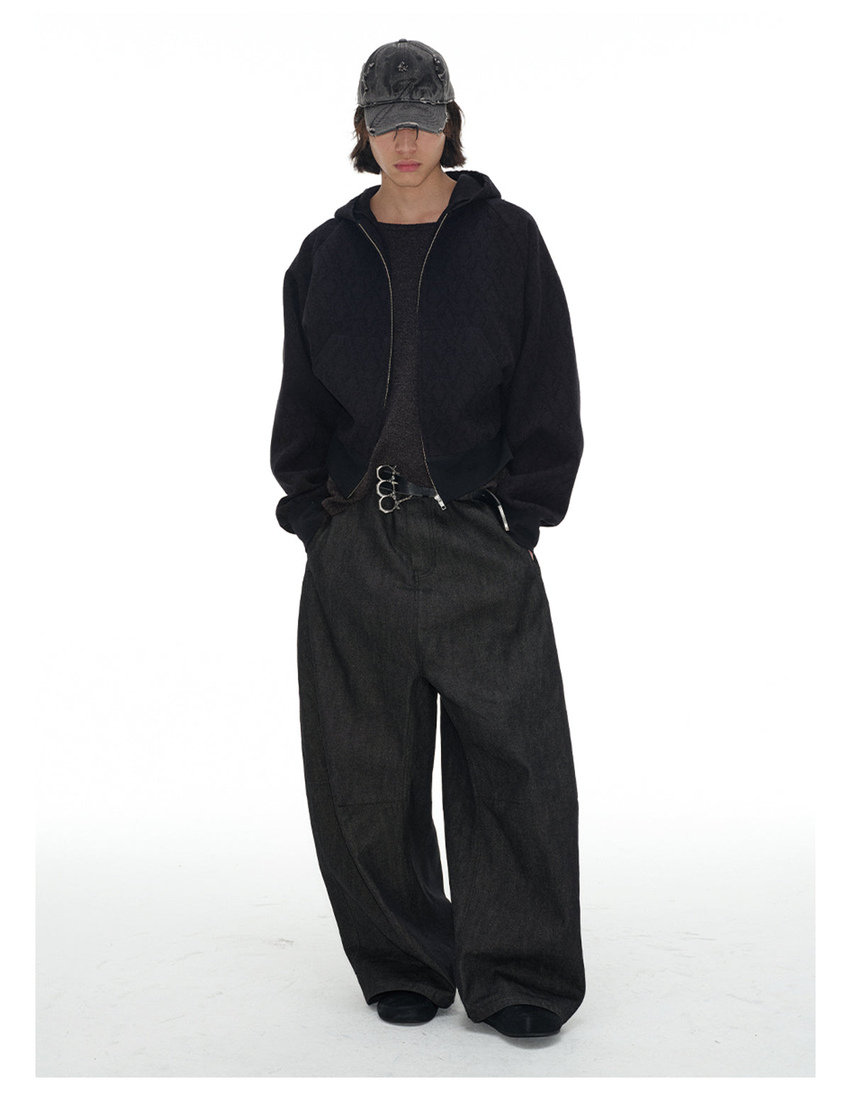 Zipper Hoodie Sweatshirt