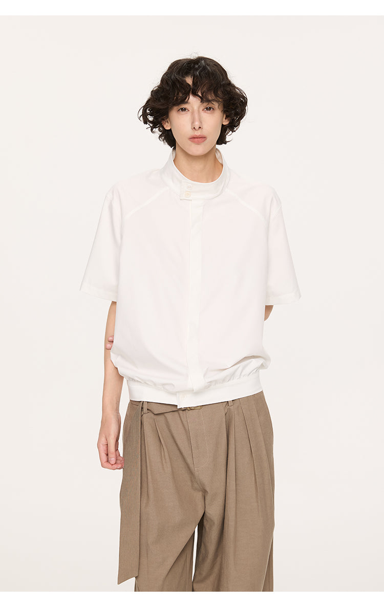 Stand Collar Shirt