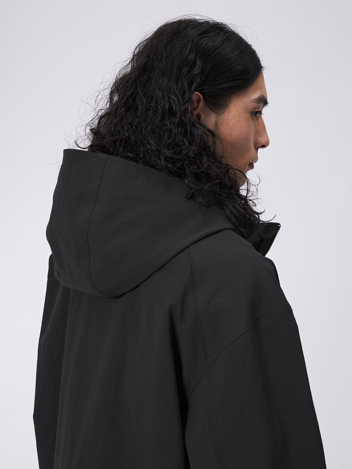 Water-repellent Hooded Jacket
