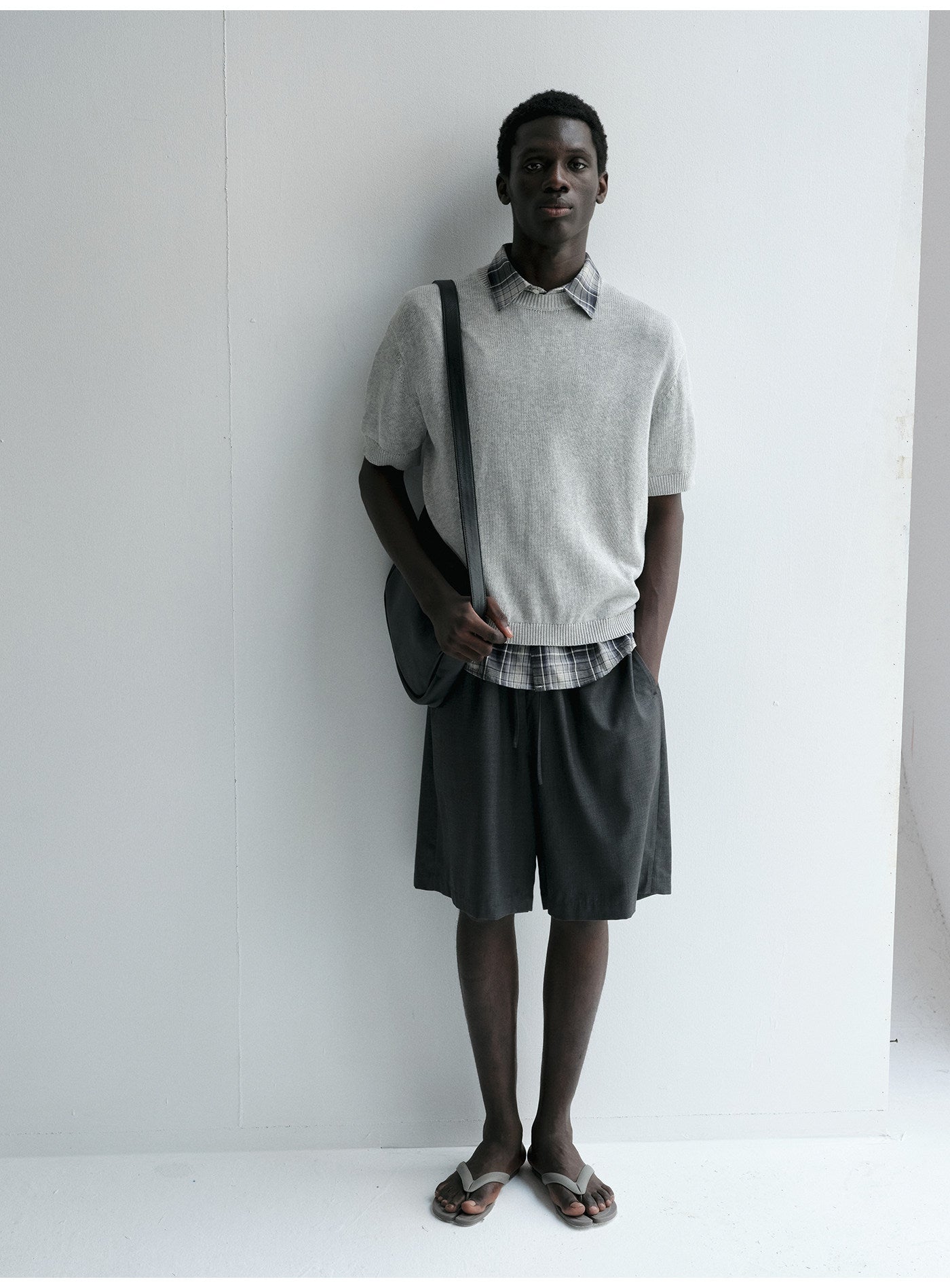 Wool Casual Shorts