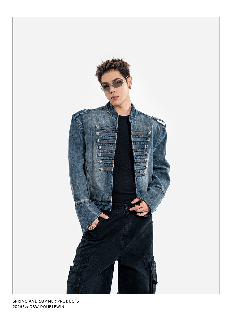 Vintage Washed Denim Jacket