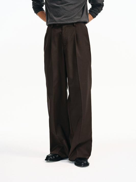 Merino Wool Straight Leg Pants