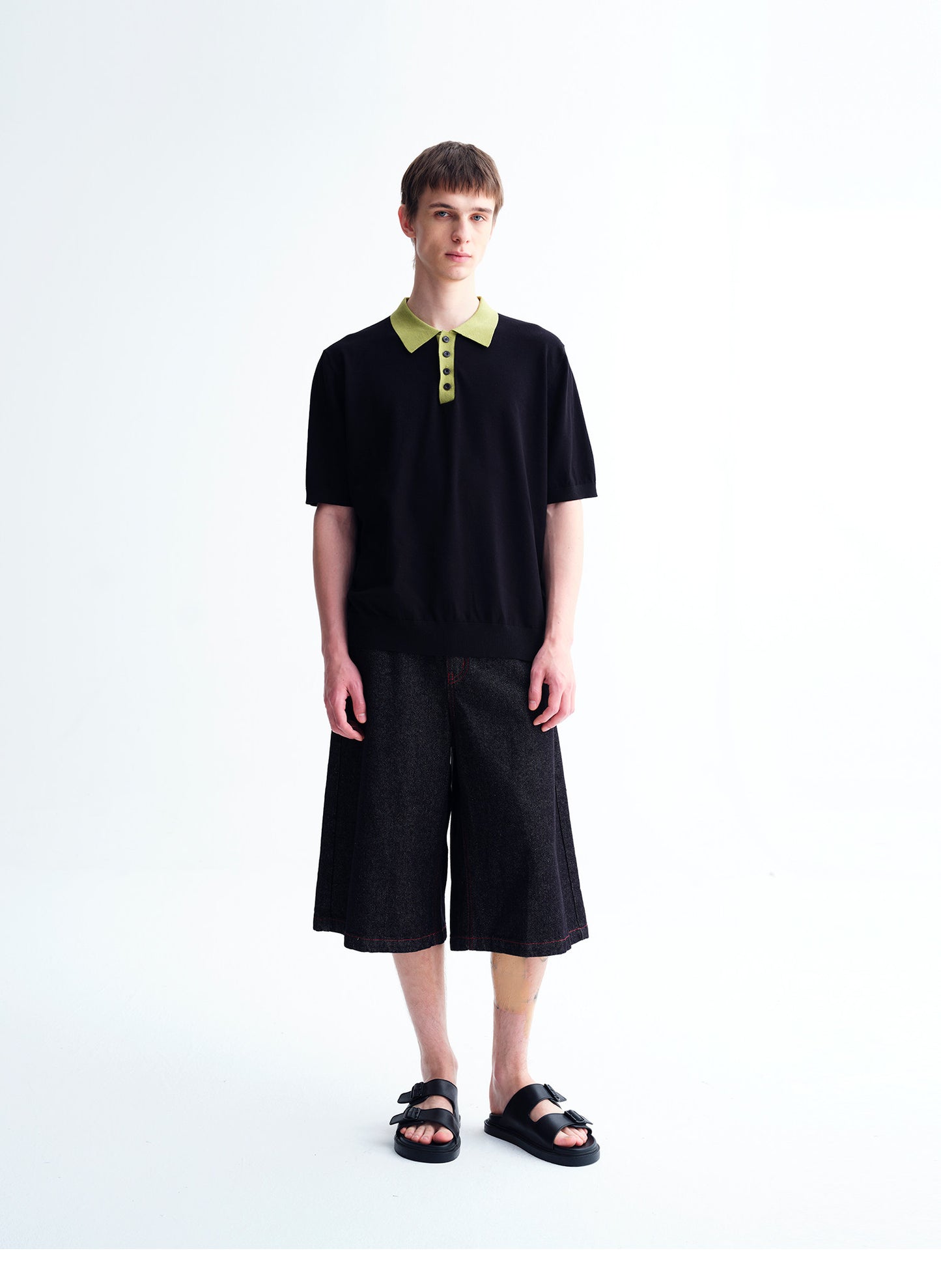 Vintage Knit Polo Shirt