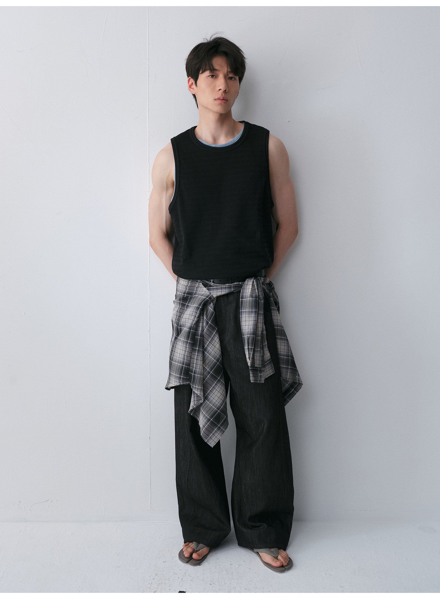 Cotton-Blend Tank Top