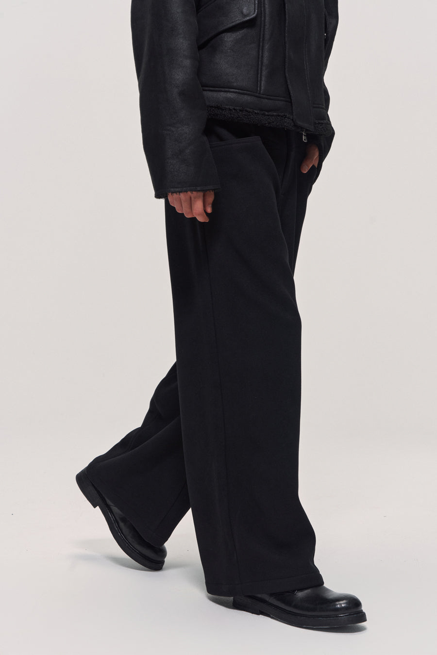 Knit Straight Casual Pants