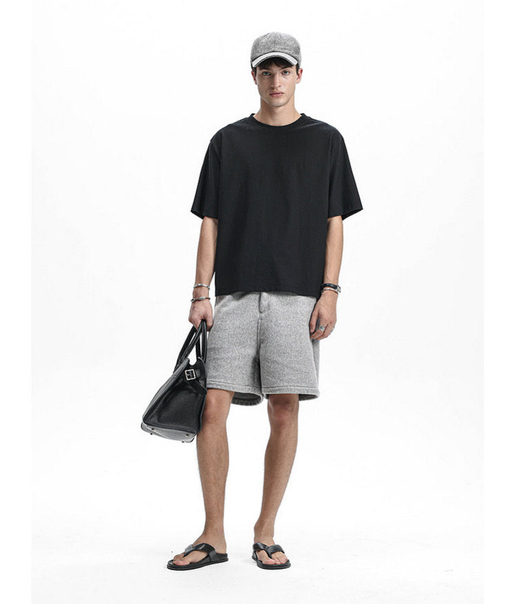 Basic and Simple Round-Neck T-Shirt