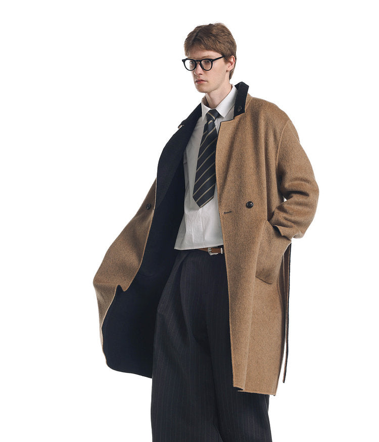 Reversible Heavyweight Wool Coat