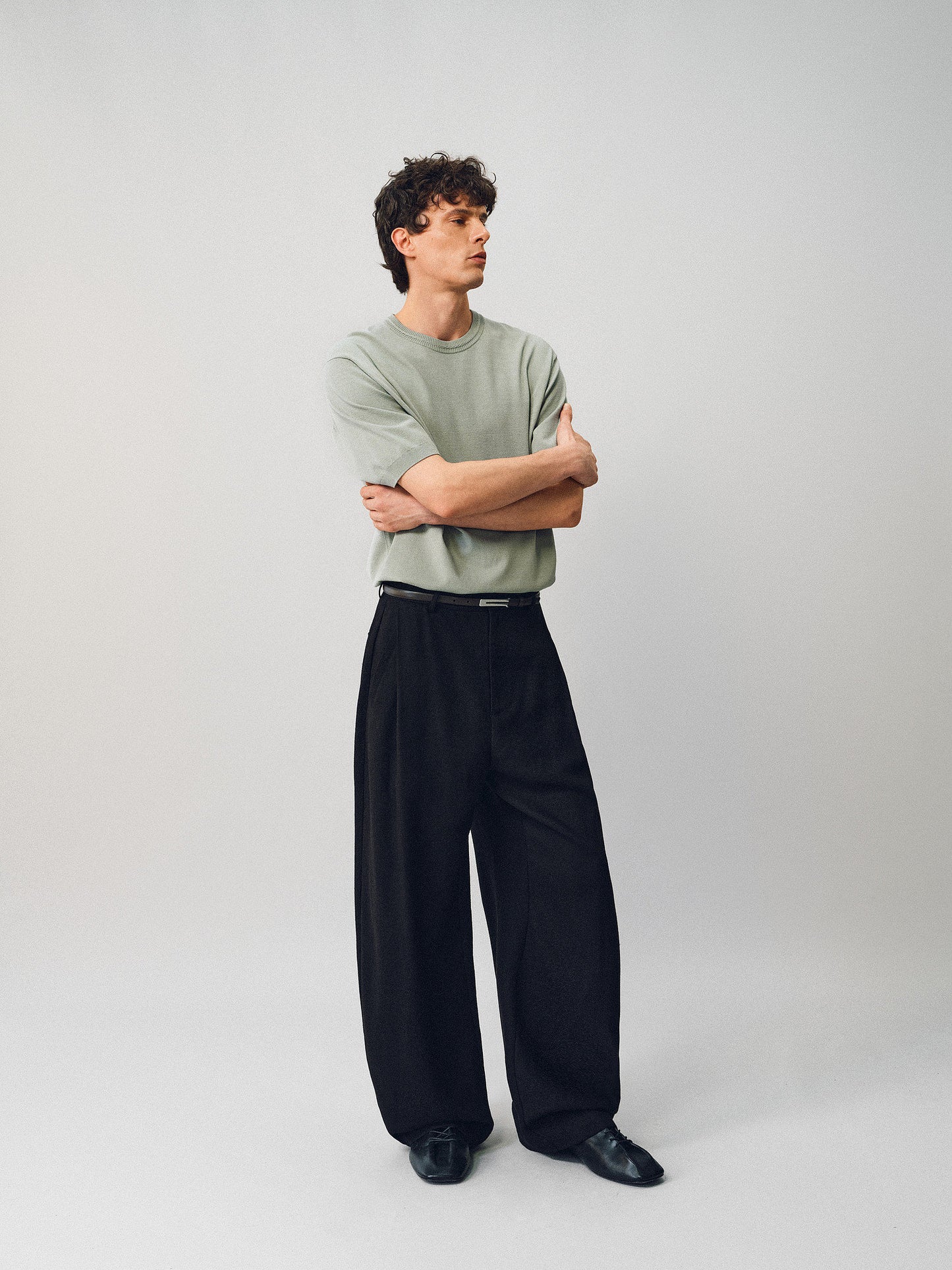 Jacquard Knit Shirt