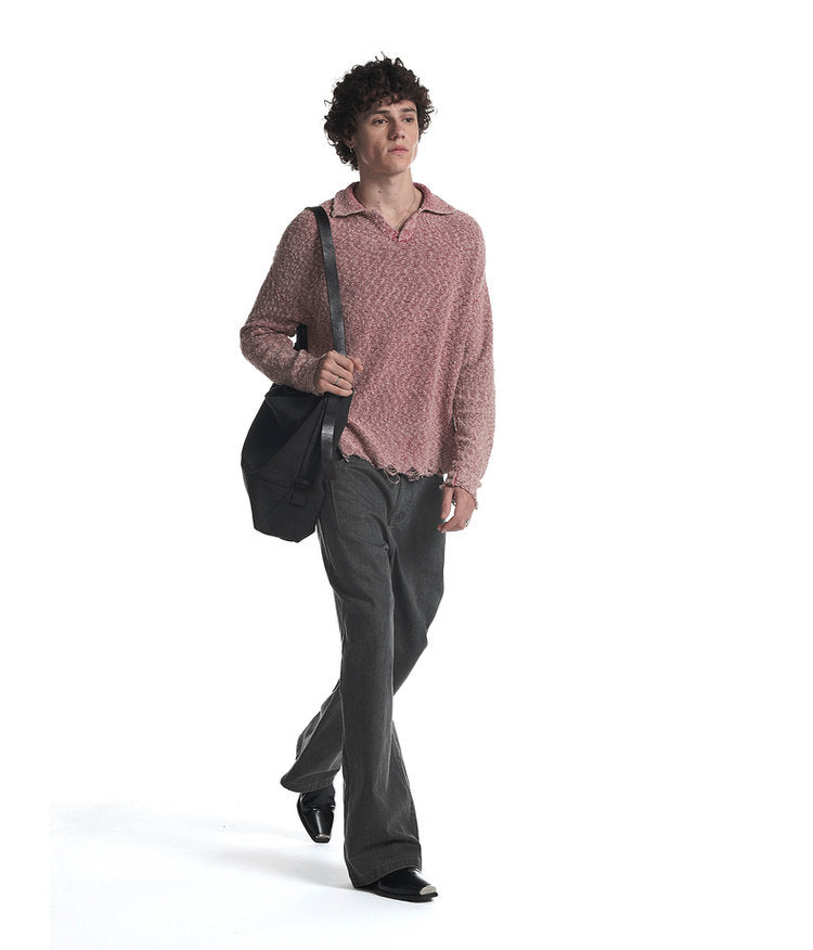 Color-dyed Loop Sweater