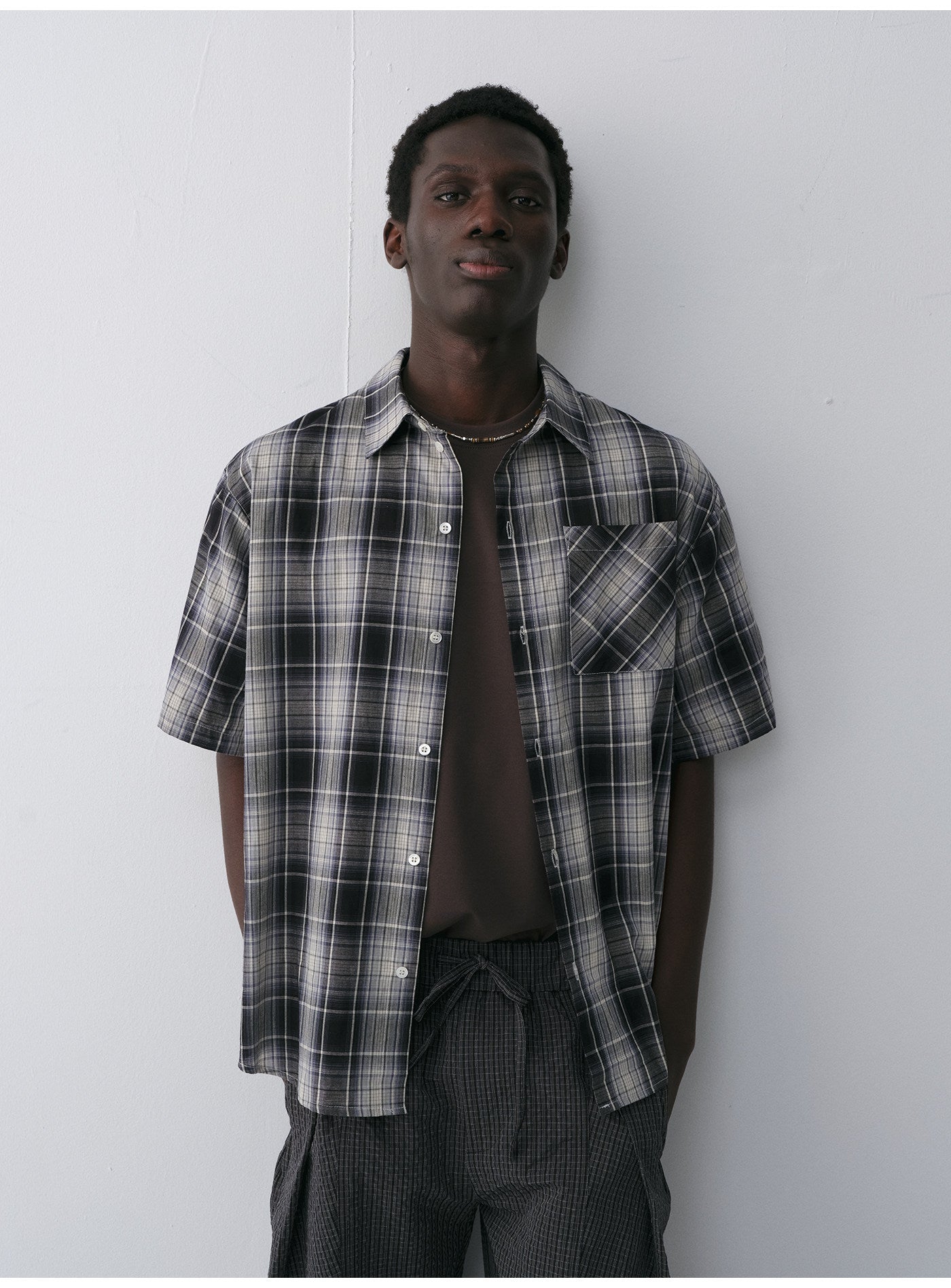 Checkered Shirt with UV Protection